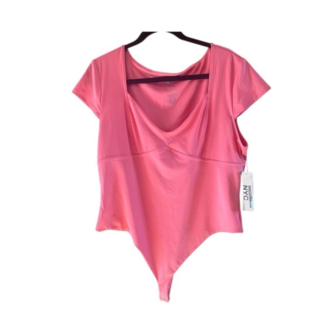 Madden Nyc‎ Sugar Coral Bodysuit NWT